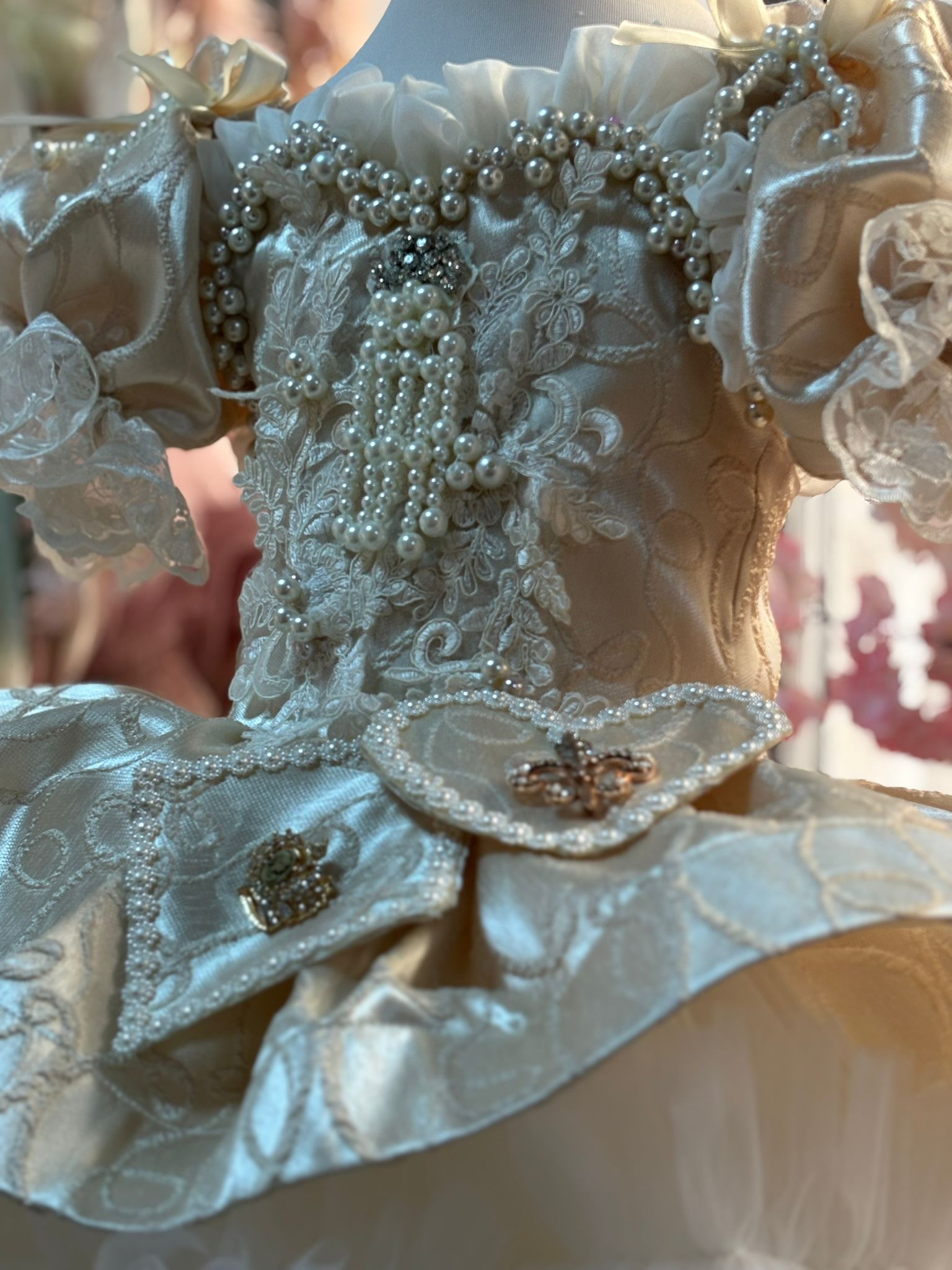 Champagne Foil Dress