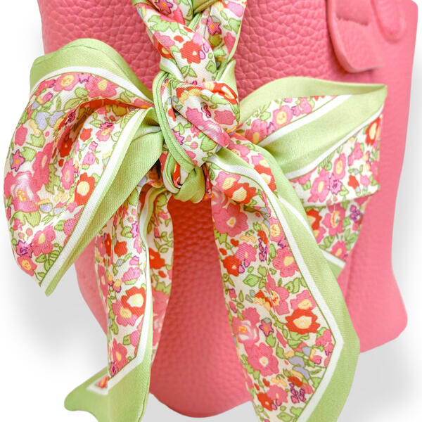 Satchel Bag with Scarf