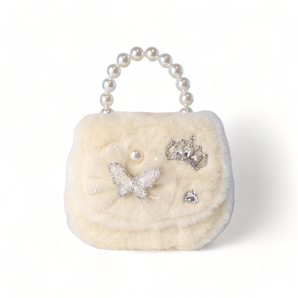 Butterfly Furry Purse