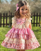 Roses and Hearts Ruffle Dress