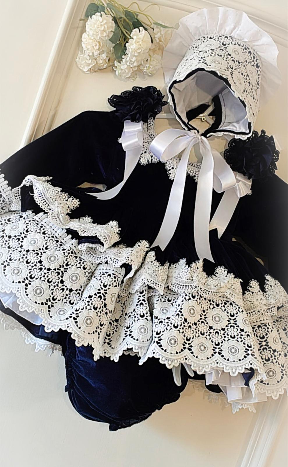 Navy Lace Dress