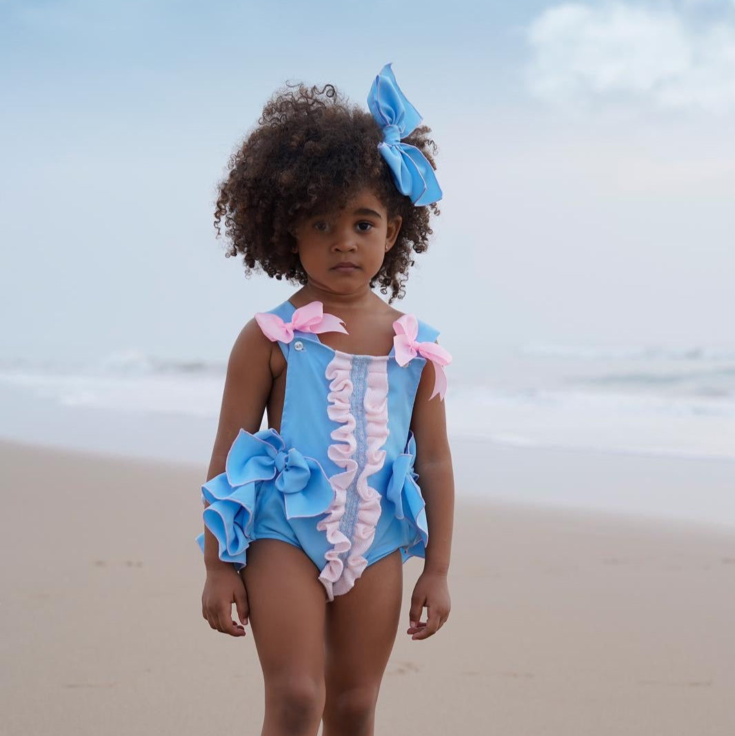 Baby Blue Romper