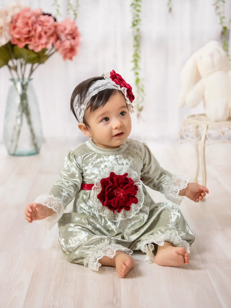 Haute Baby Evelyn Romper