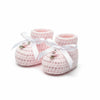 Pink Rosebud Crochet Set