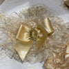 Golden Ruffle Bloomer Set