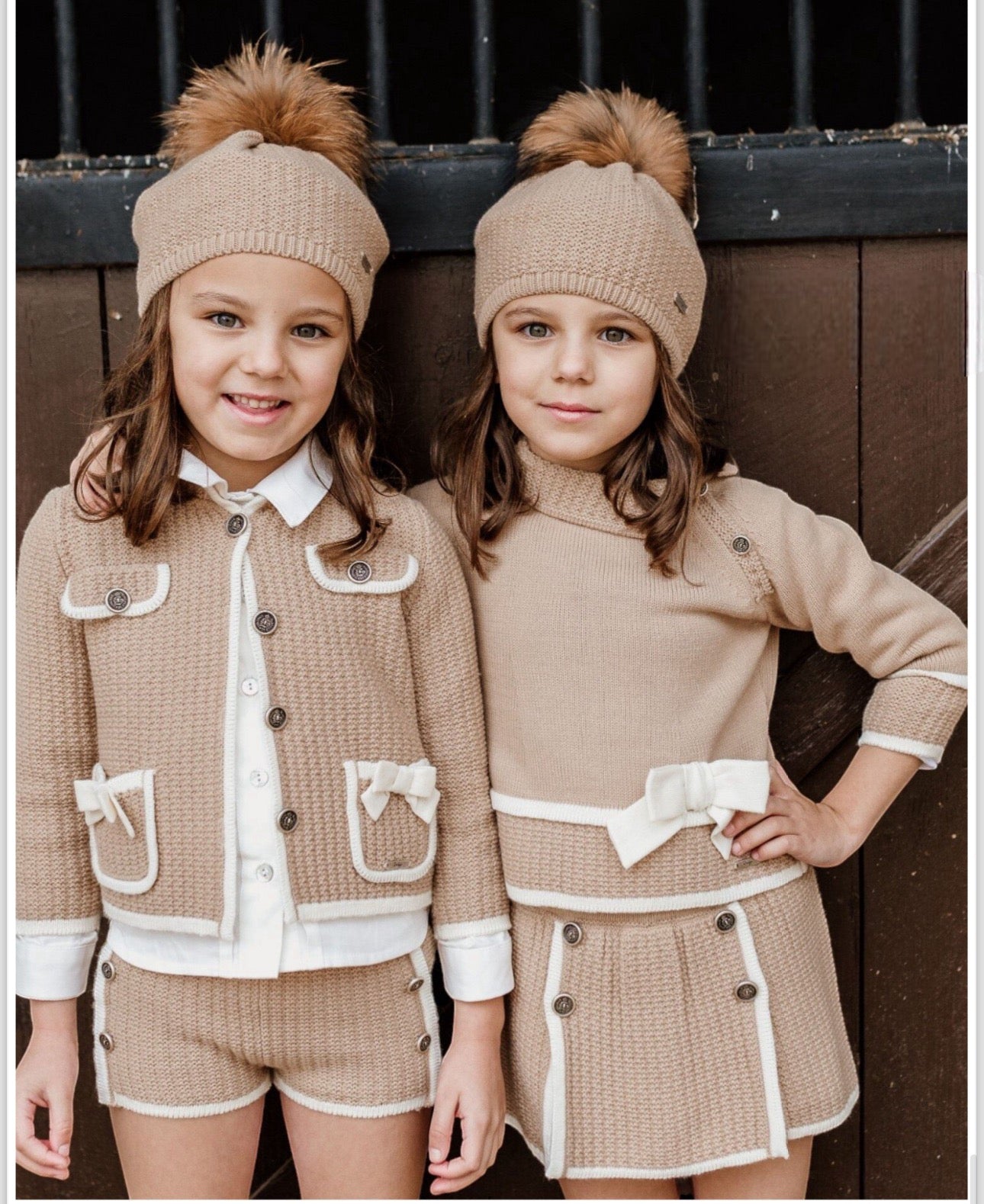 Camel and Cream Socks