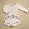 Cream Short Set