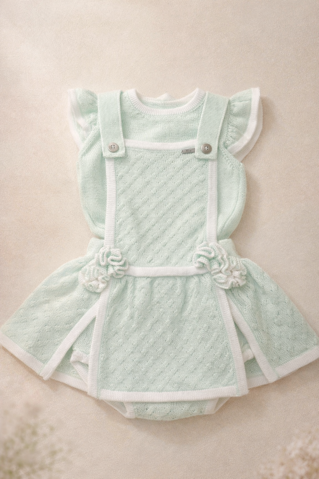 Mint Green Pinafore Set
