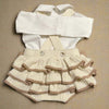 Cream Jumper wih Blouse