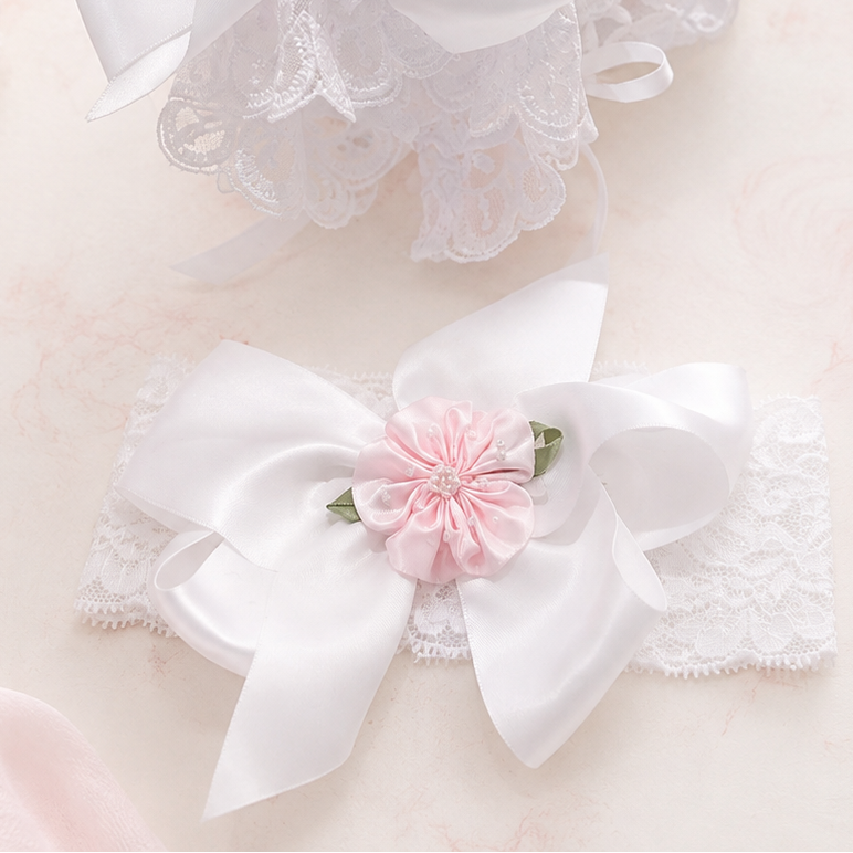 White Lace Headband