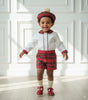 Boy's Tartan Plaid Overall