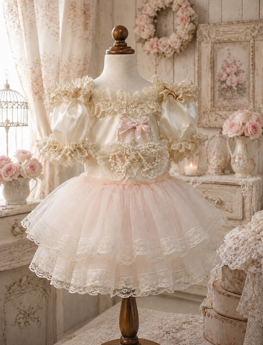 Filomena Girl's Dress Set