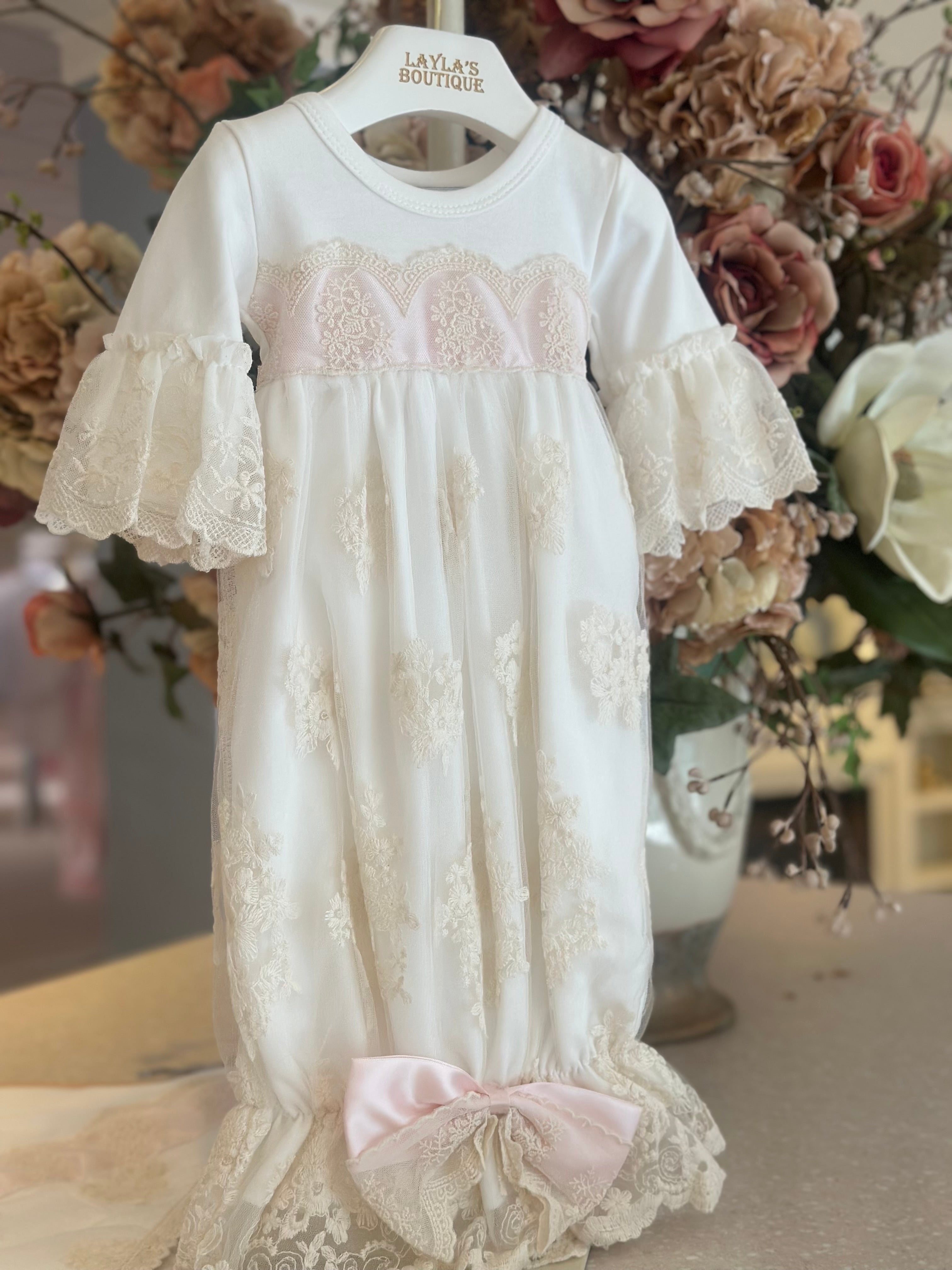 Victorian Blush Gown