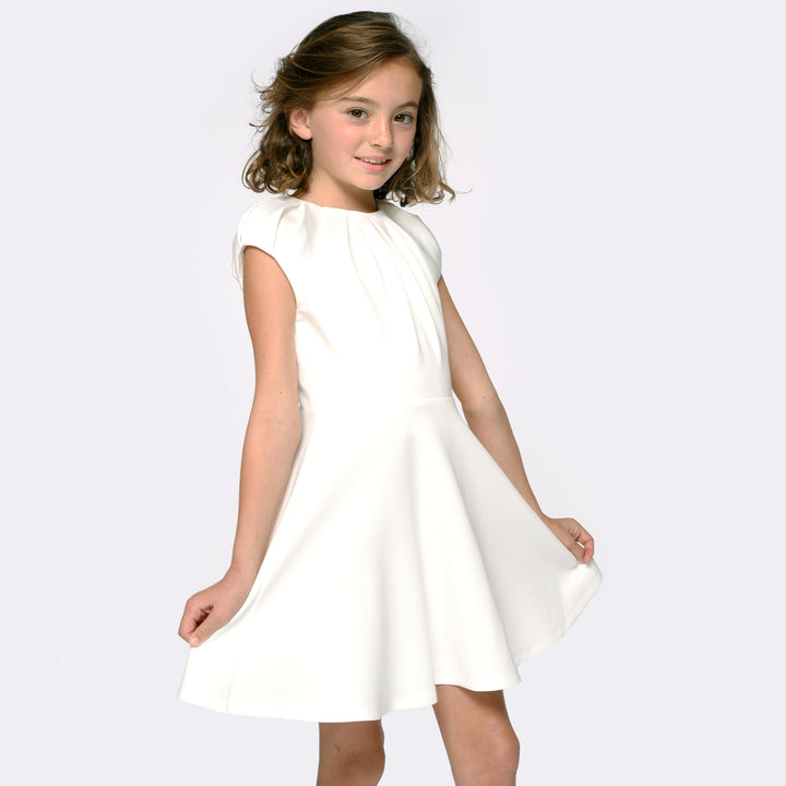 Scuba Dress in White Layla's Boutique Scuba Dress in White Layla's Boutique