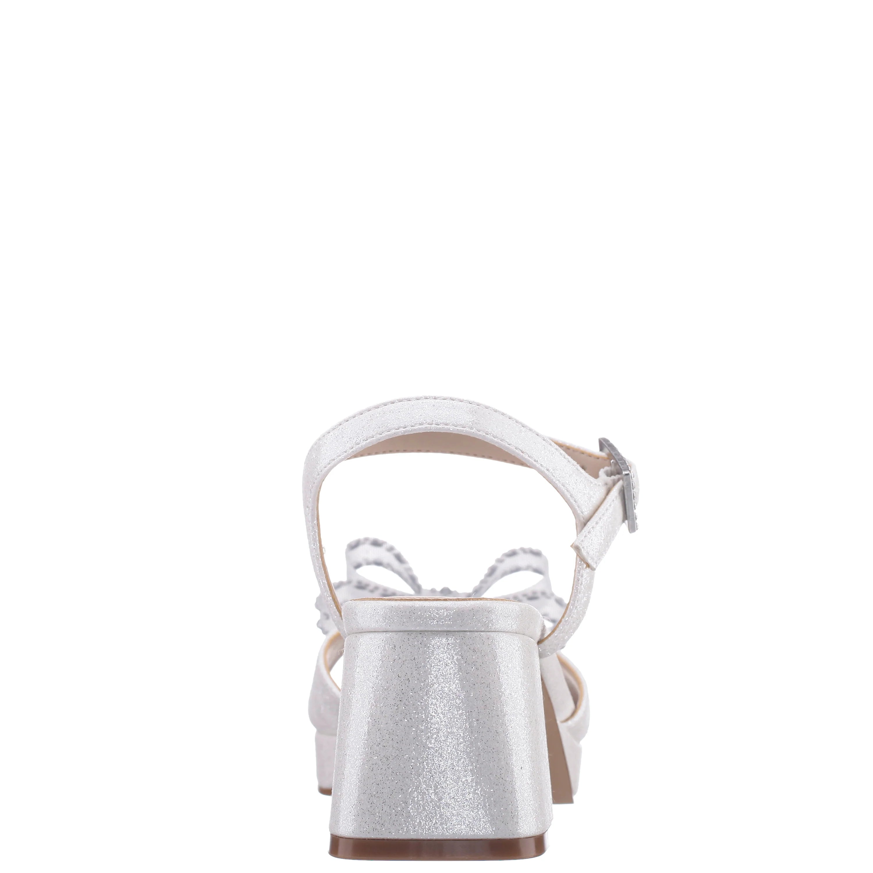 Nina Aiza White Shimmer Shoe