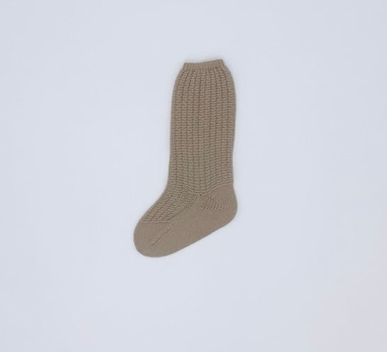 Camel and Cream Socks