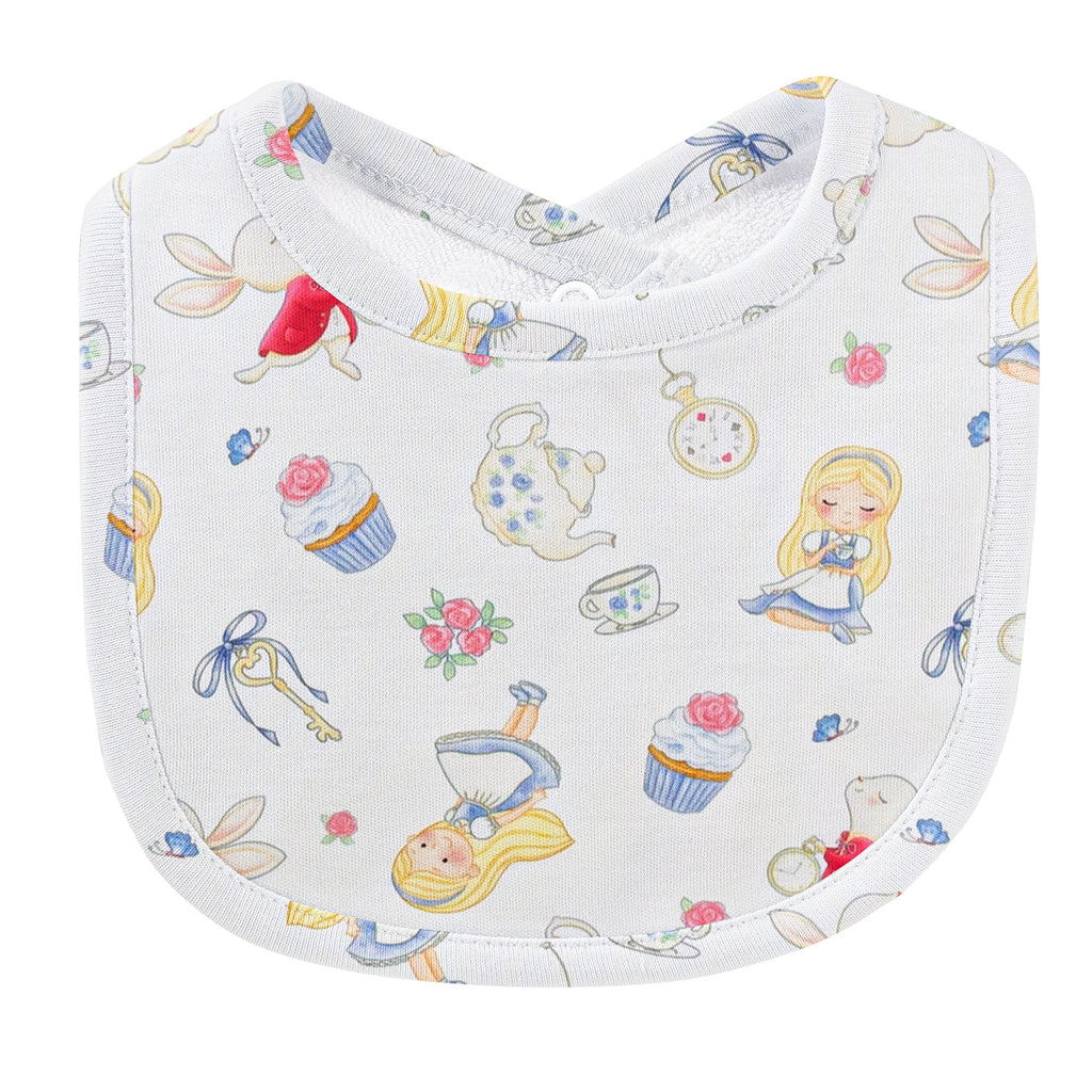 Tea Party Printed Bib