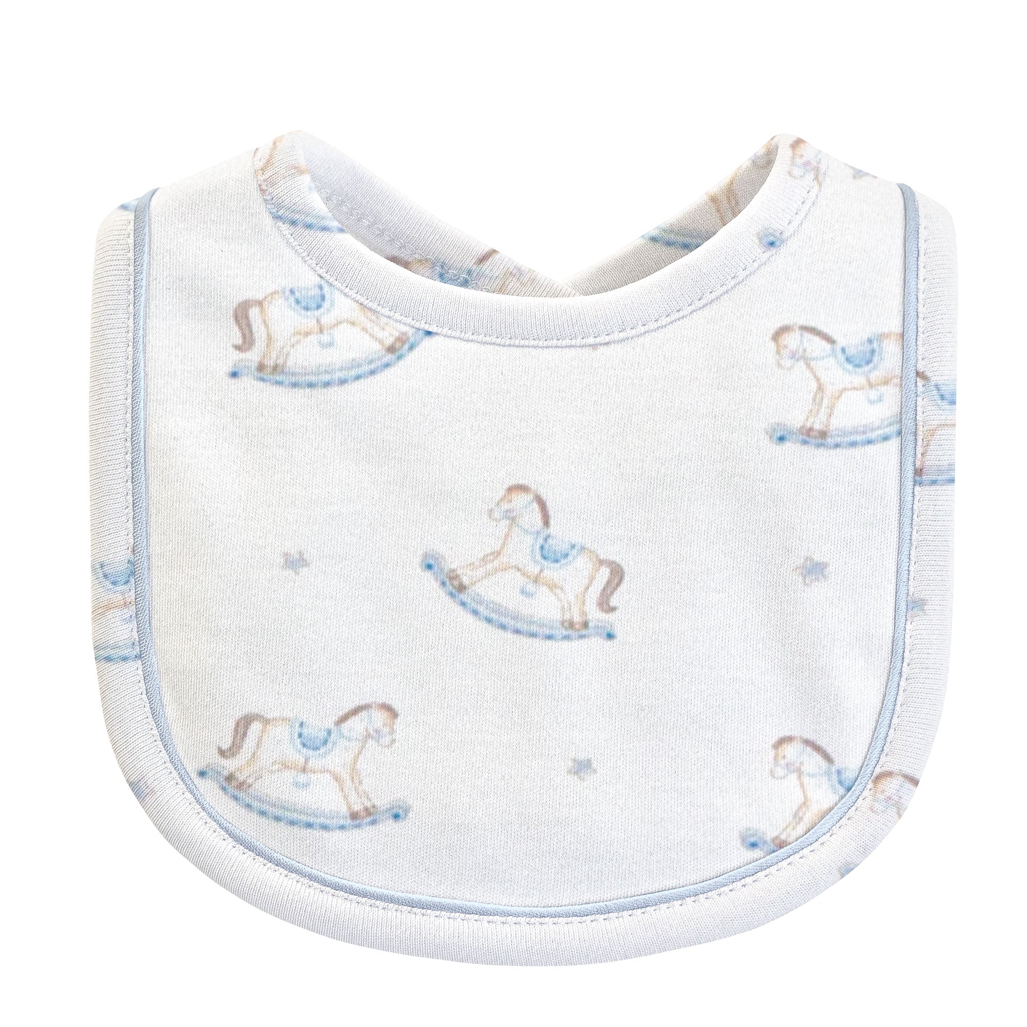 Printed Rocking Horse Bib