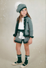 Bottle Green Cardigan Set