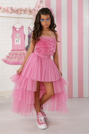 Candy Pink Skirt Set