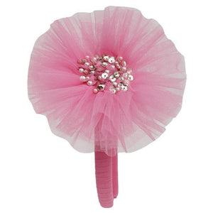 Candy Pink Tulle Headband