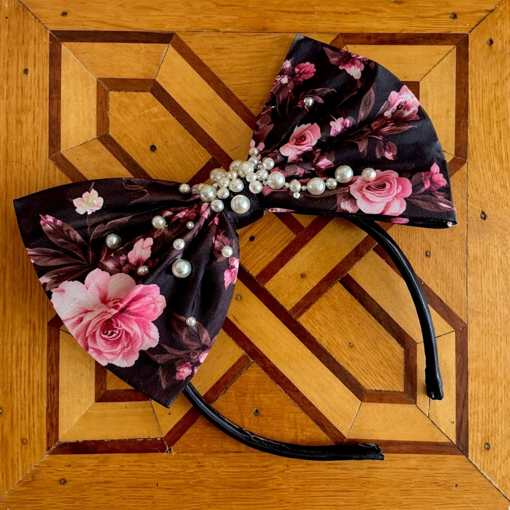 Fabric Floral Headband