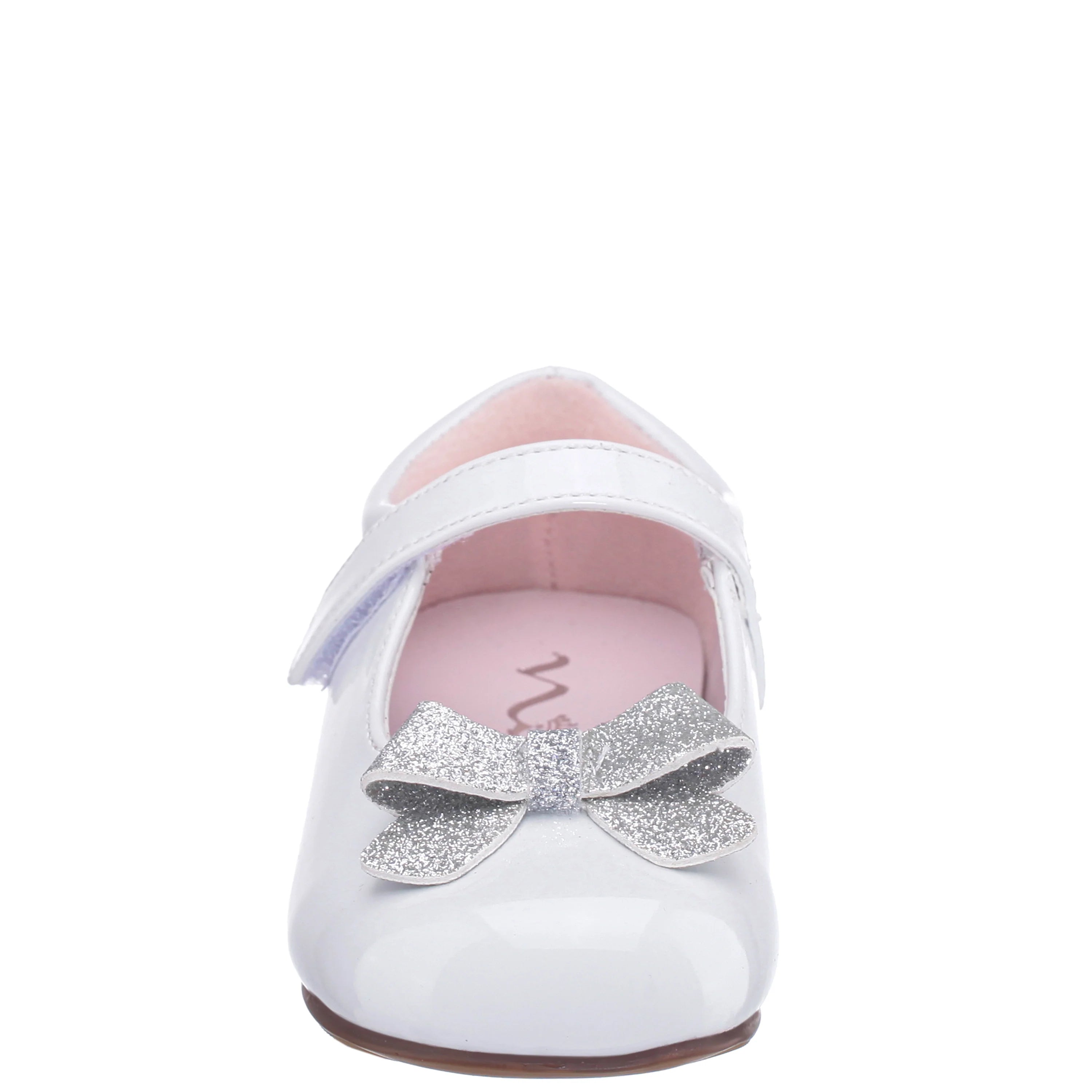 Nina Emee White Patent Shoe