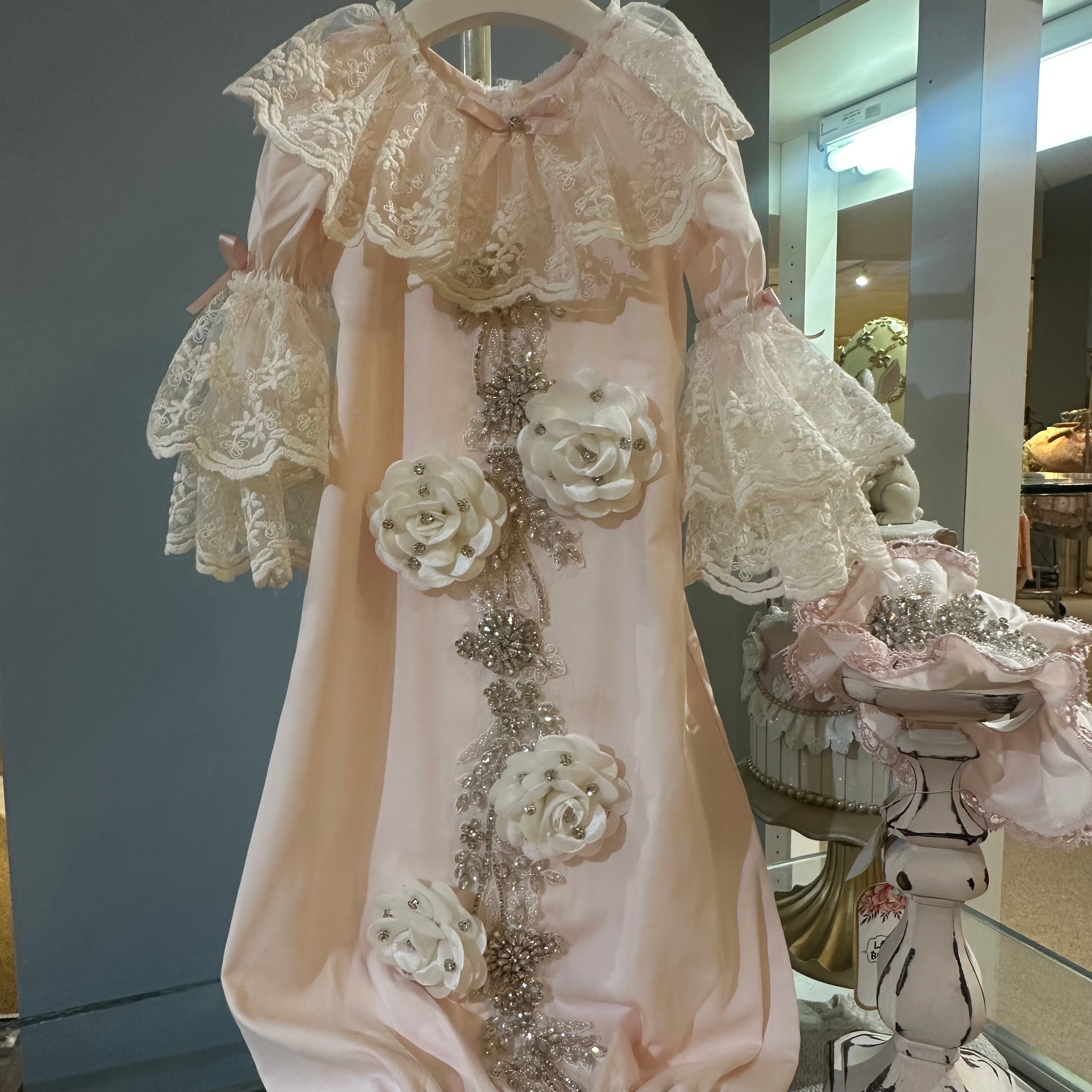 Stone and Flower Gown