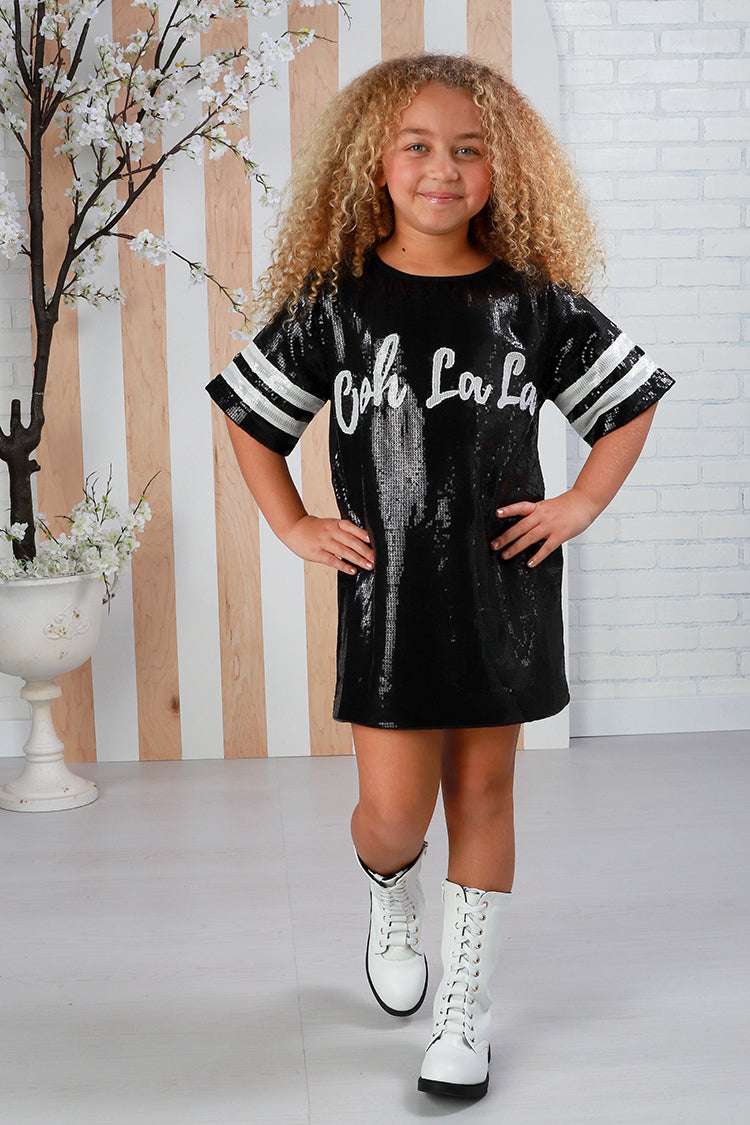 Ooh La La Black Dress