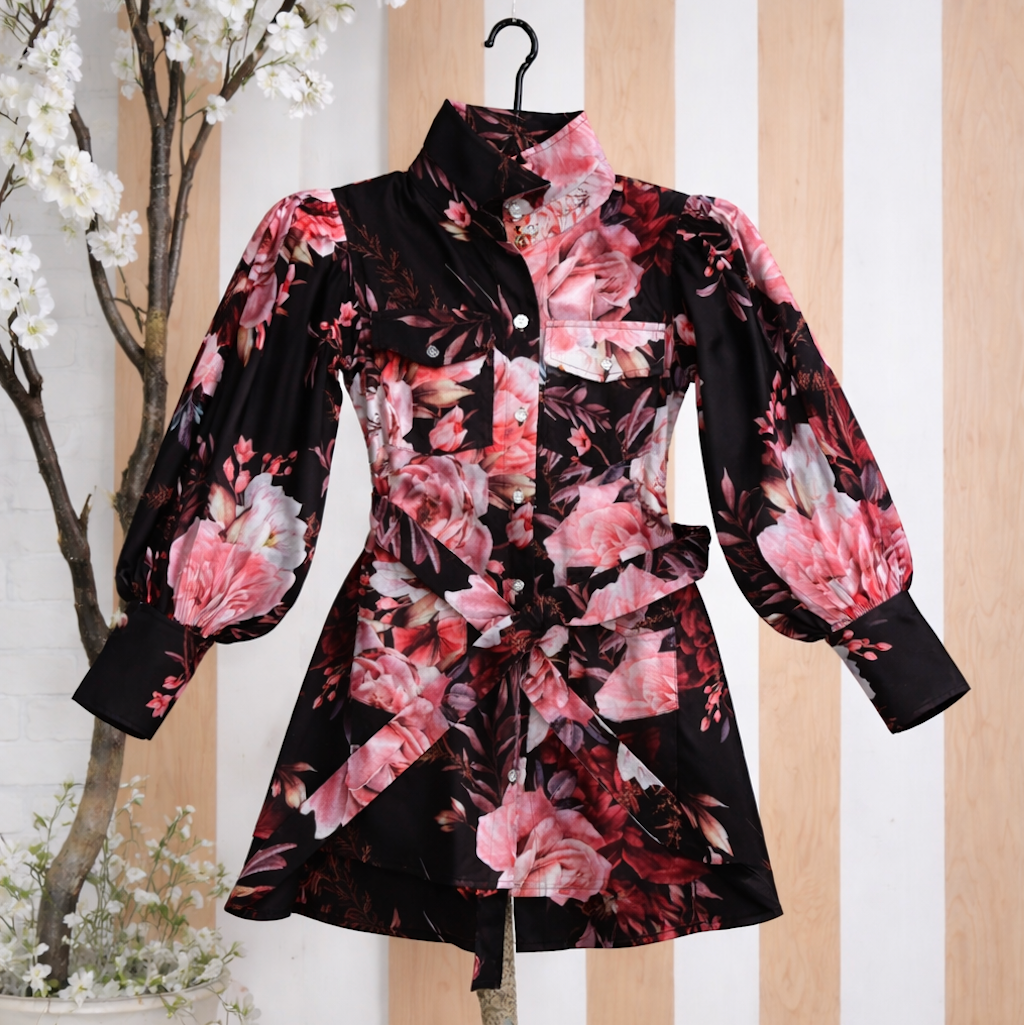 Carine Floral Dress