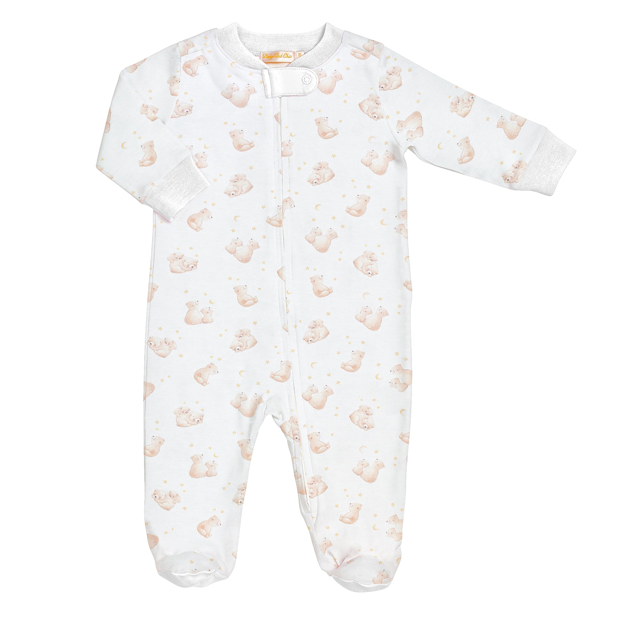 Teddy's Dreamland Zipped Footie