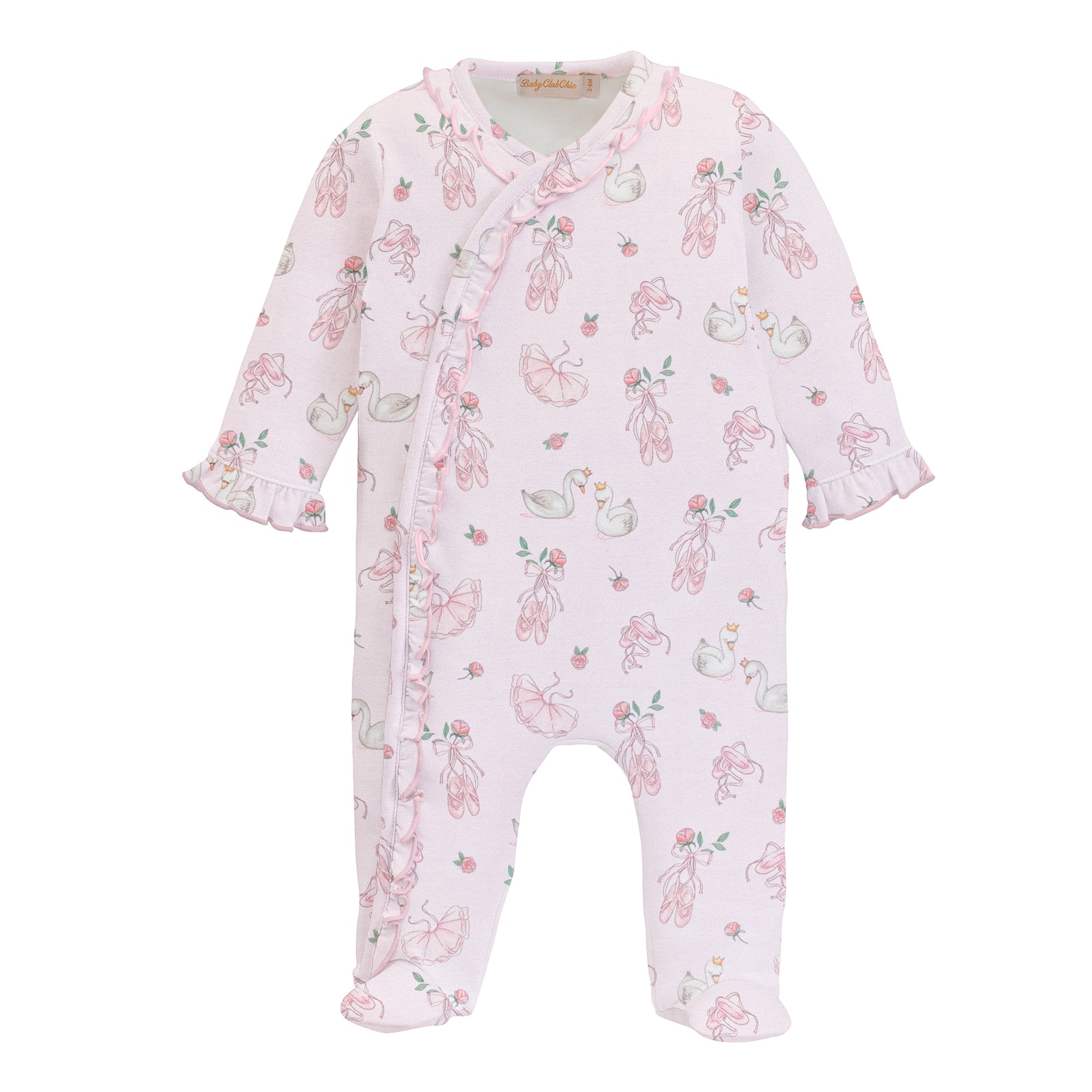 Twinkle Toes Footie with Ruffles