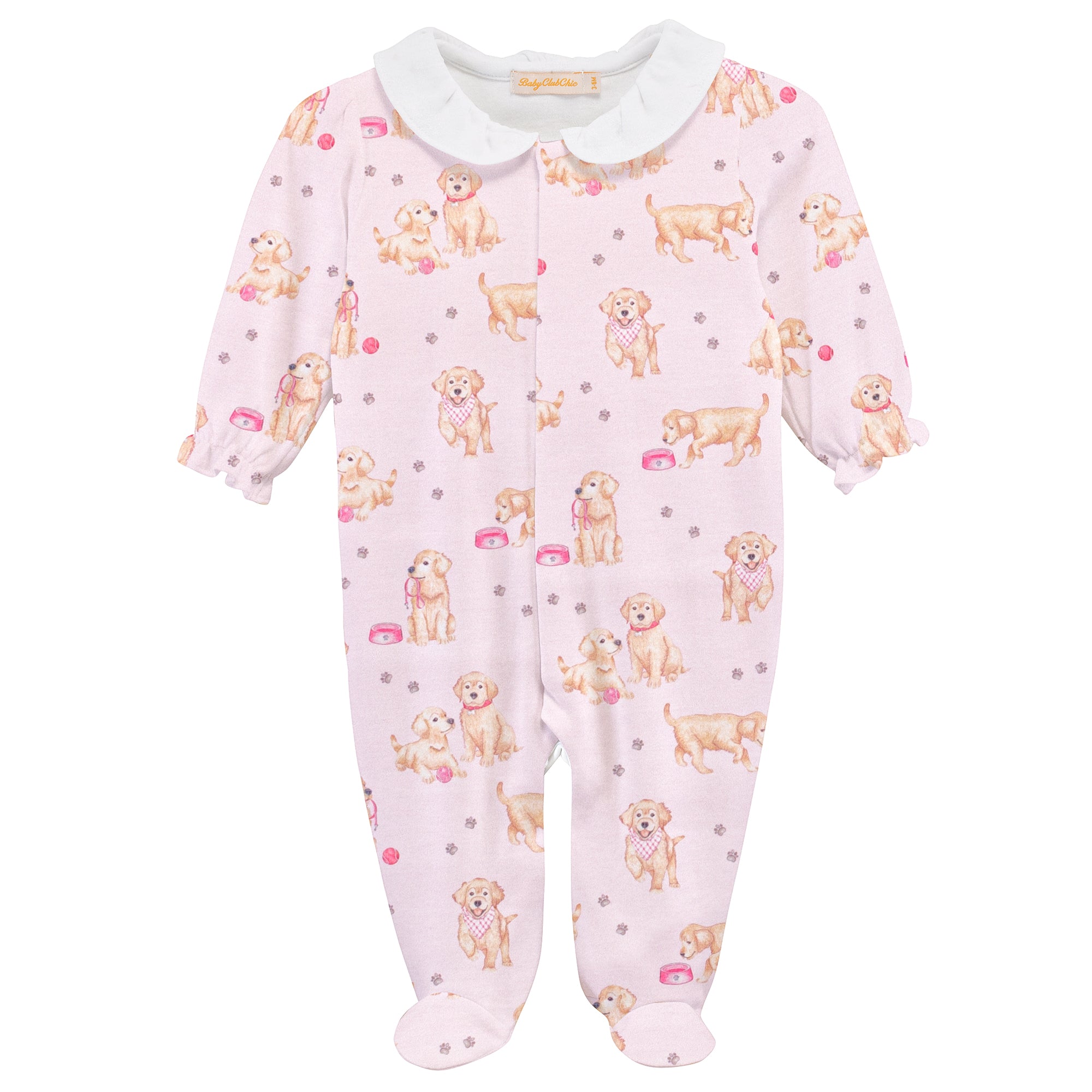 Puppy Adventures Footie with Collar