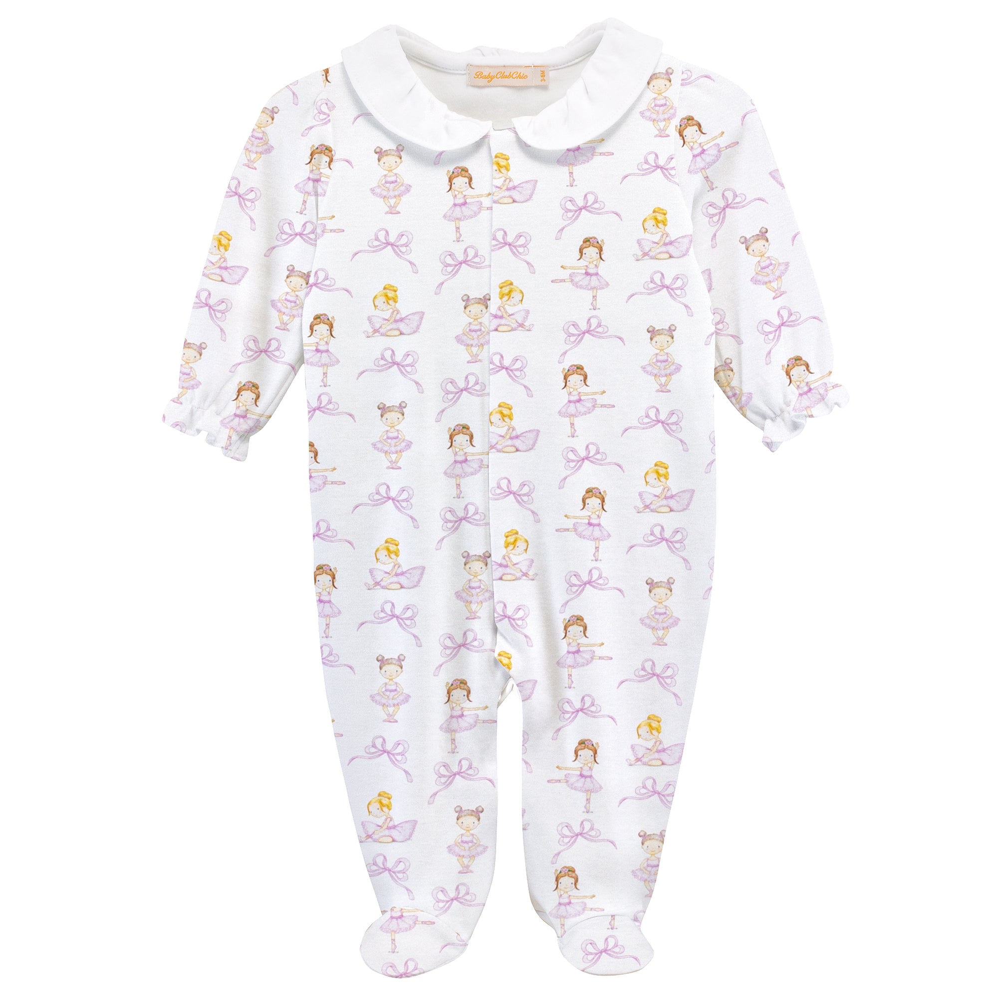 Tiny Dancer Footie with Collar