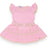 Pink Drop Waist Dress