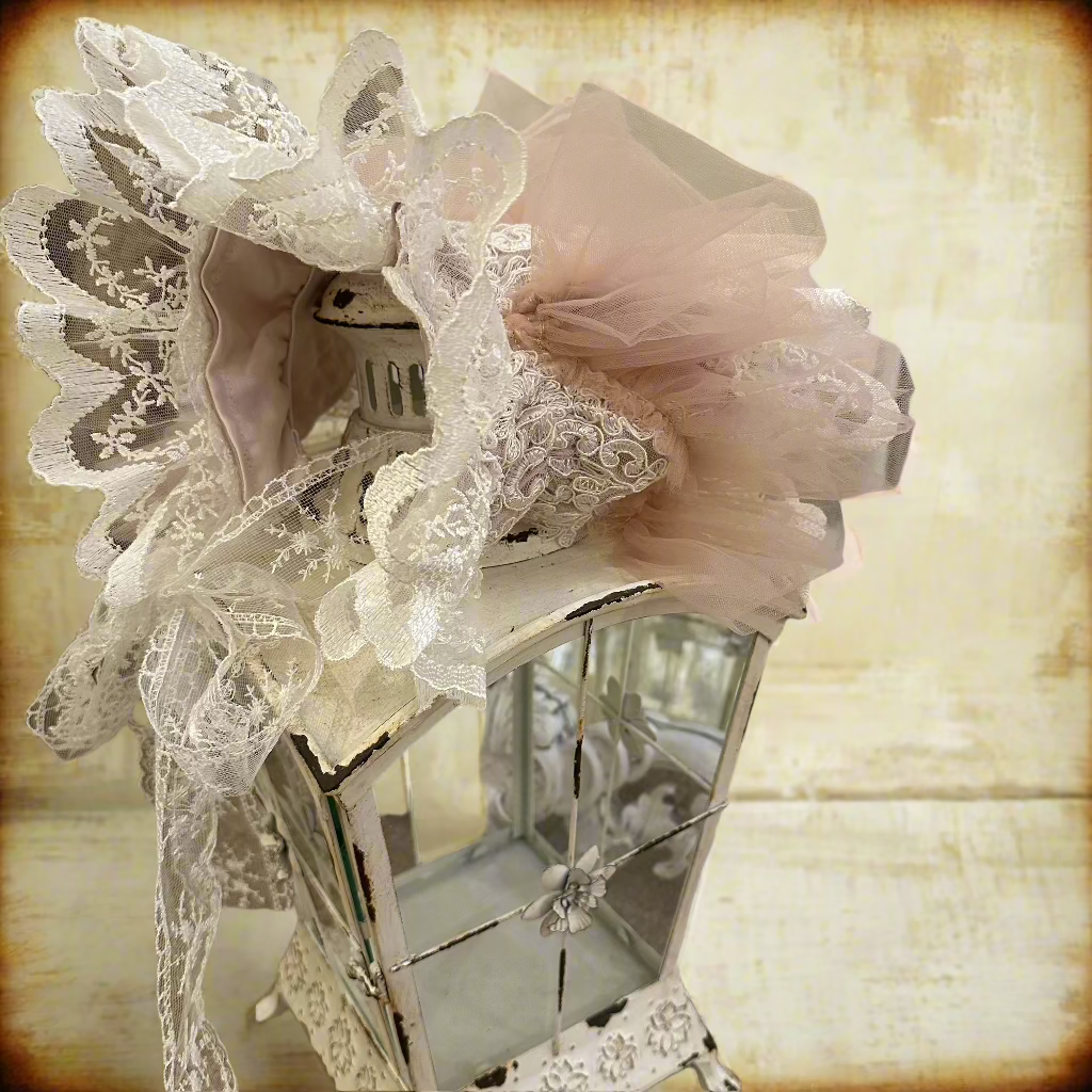 Satin Mauve Lace Dress