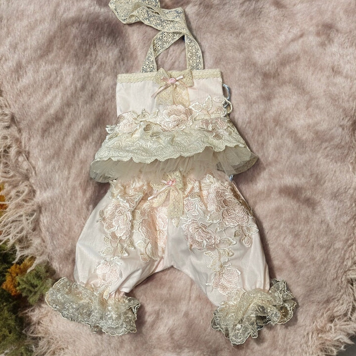 Victorian Shabby Bloomer Set