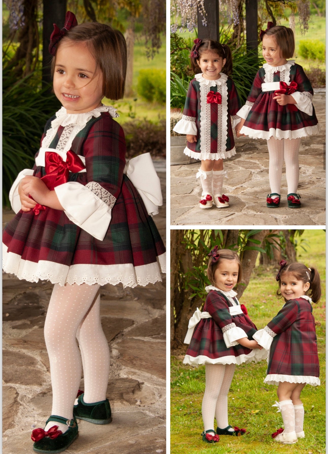 Tartan Plaid Puffball Dress