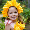 Pink and Yellow Bow Dress