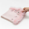 Pink Marabou Crochet Set