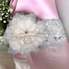 Antique Ivory Flower Headband