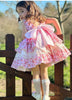 Roses and Hearts Ruffle Dress