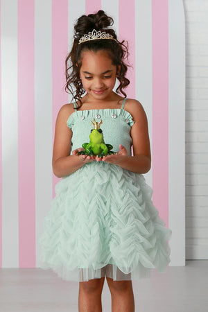 The Mint Green Lampshade Dress