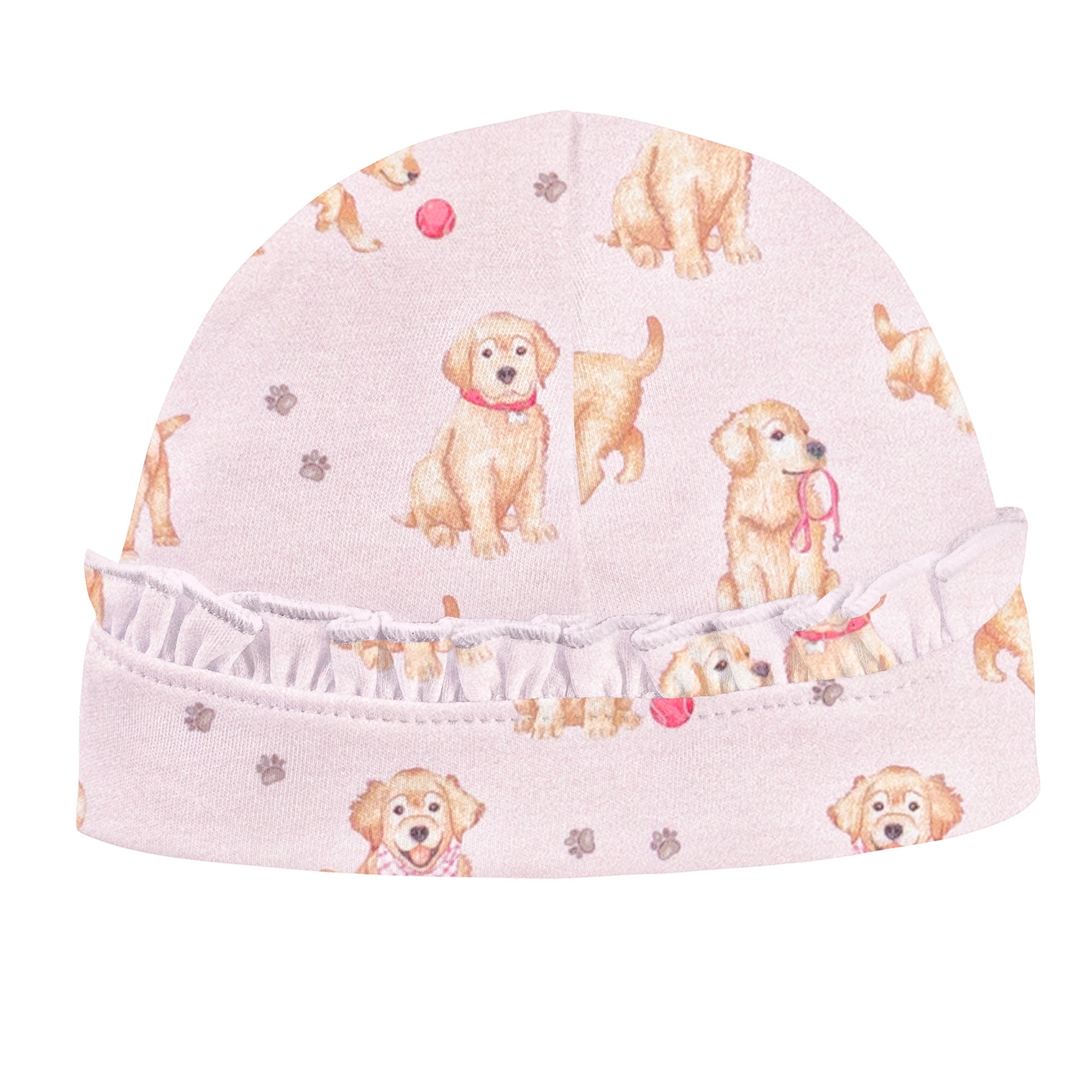 Puppy Adventures Hat with Ruffle