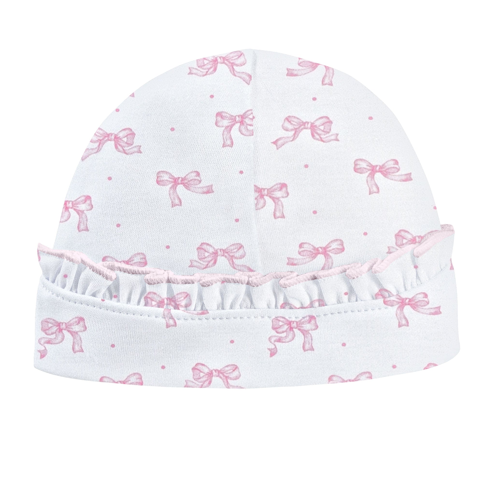 Tiny Bows Pink Hat