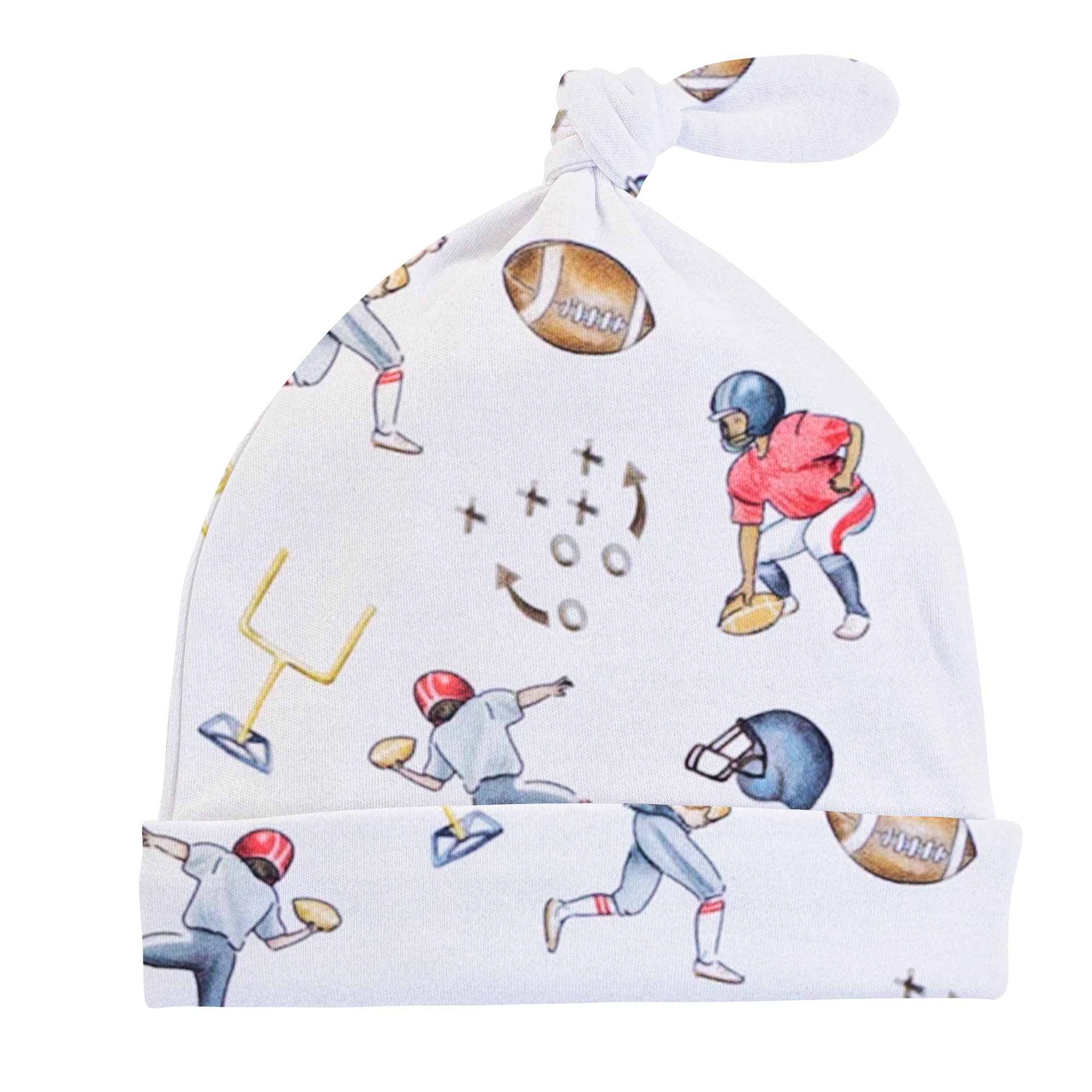 Football Champs Hat with Knot