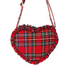 Heart Purse in Plaid