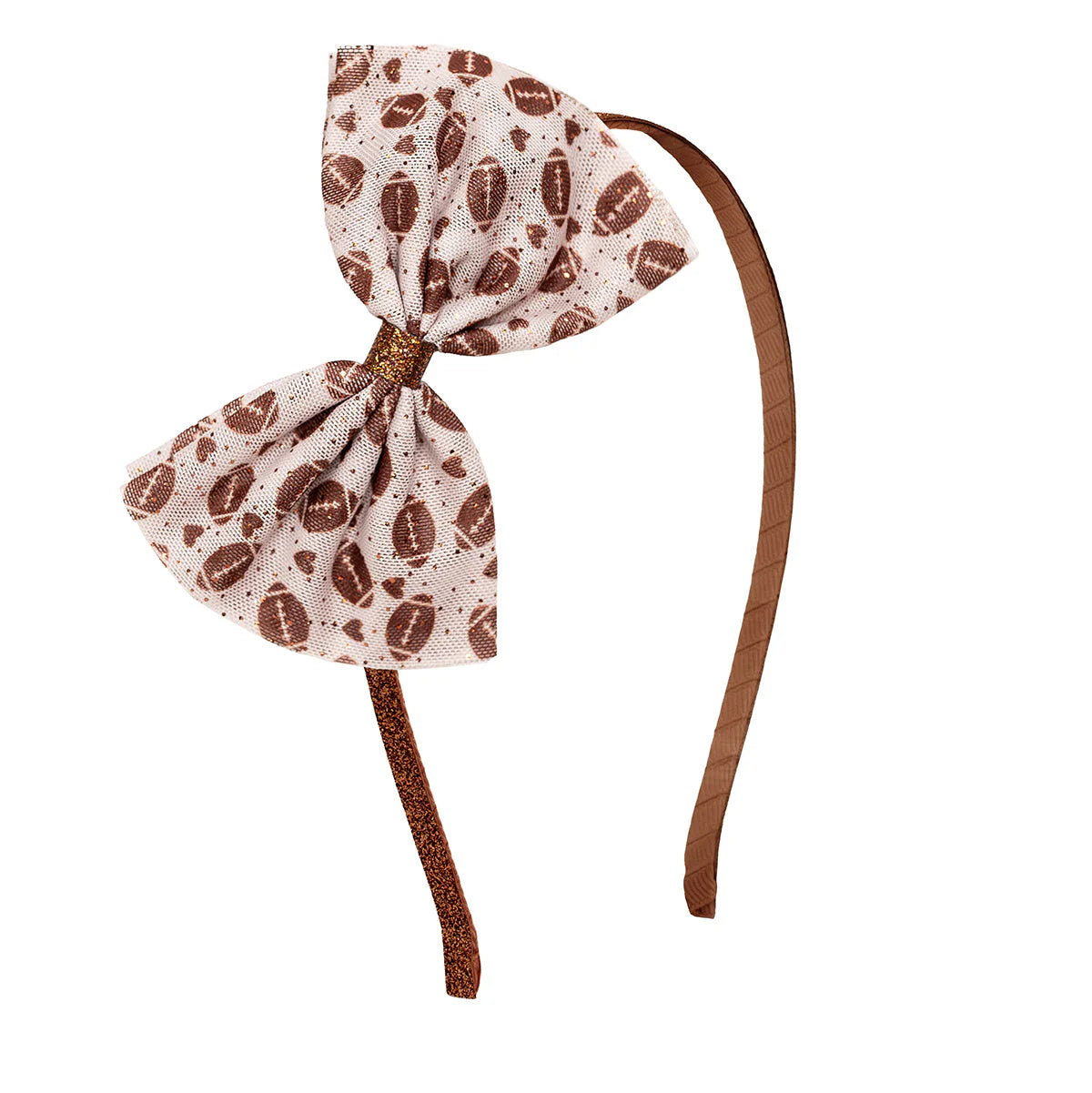 Football Love Tulle Headband