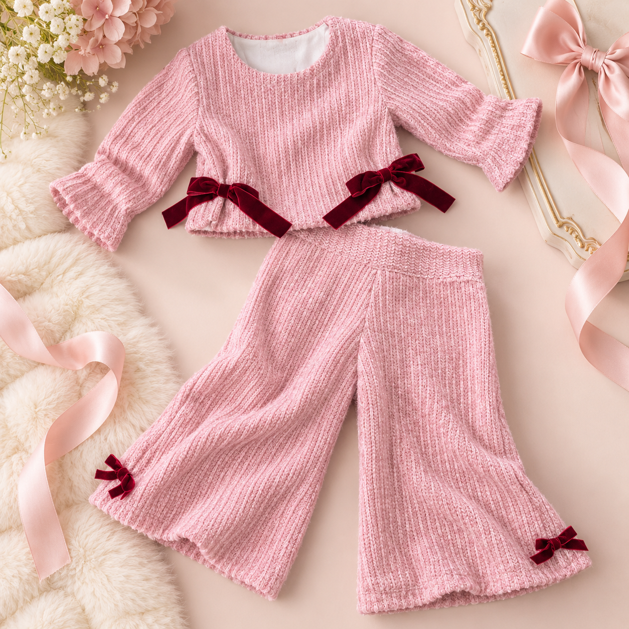 Pink Pant Set
