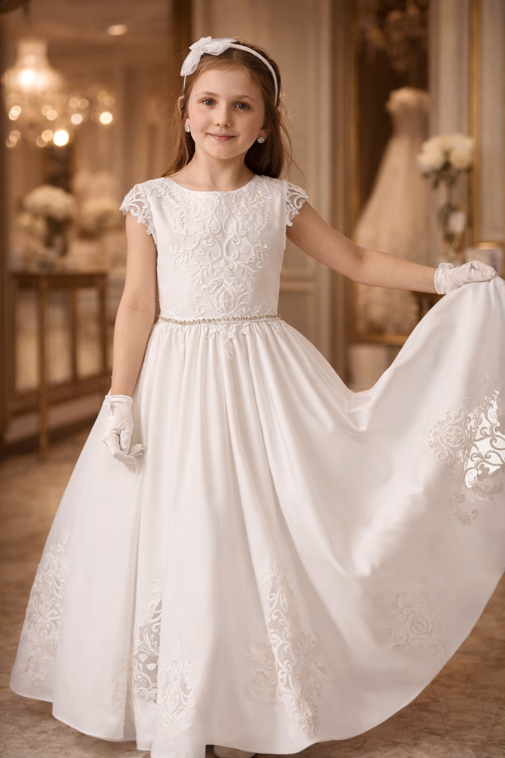 Rosabella Satin Dress